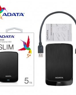 ADATA EXT HDD HV320 5TB BLACK (SLIMMER)