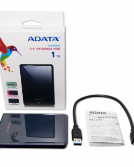 ADATA EXT HDD HV620S 1TB, 2TB, BLUE, BLACK, WHITE (SLIM)